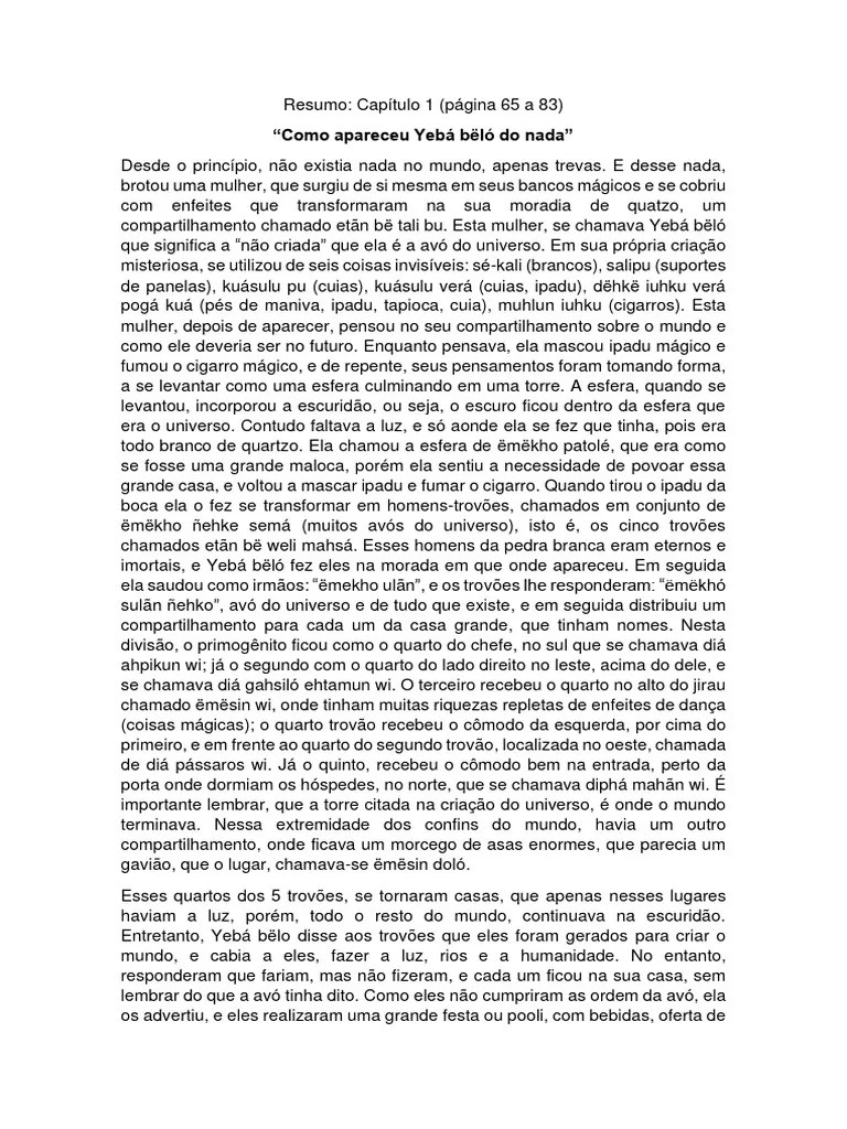 Parte 1, Antes O Mundo Não Existia | PDF | Terra | Universo