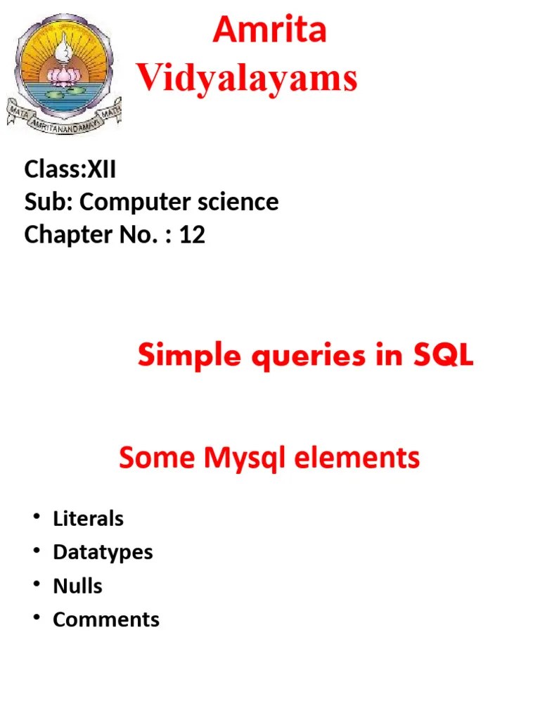 Simple Queries In SQL | PDF | Table (Database) | Database Index