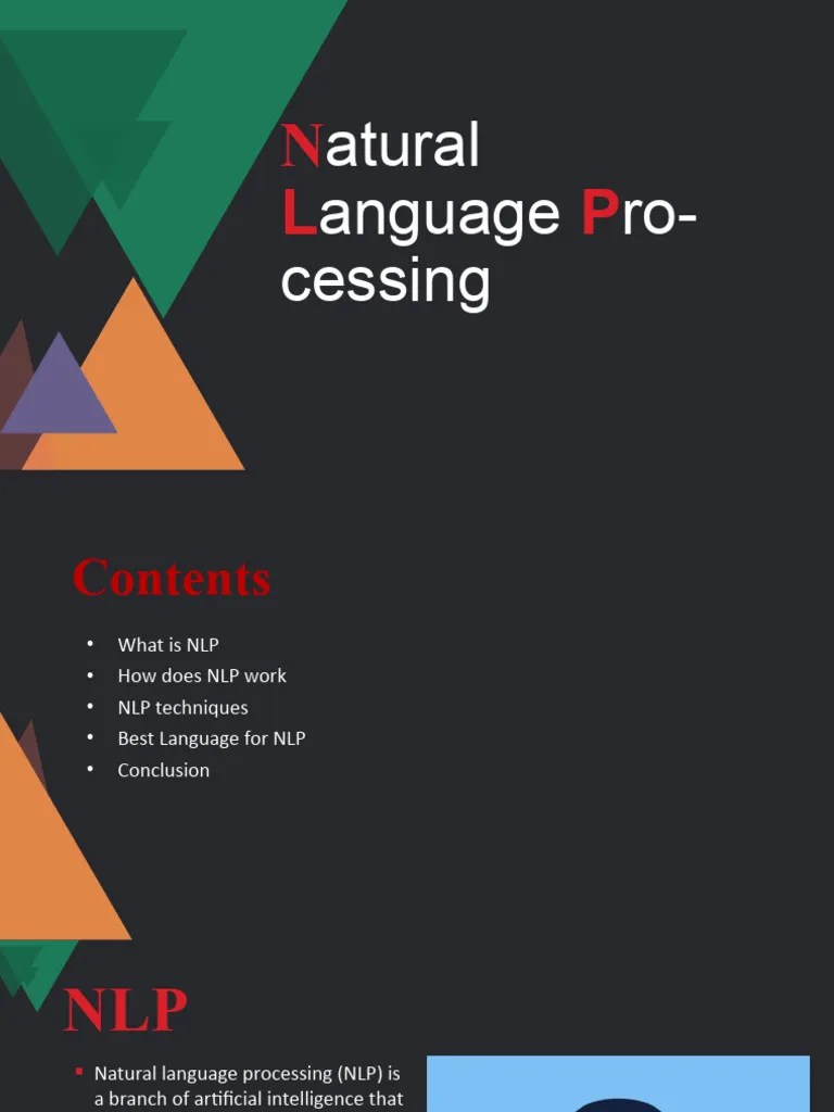Natural Language Processing | PDF