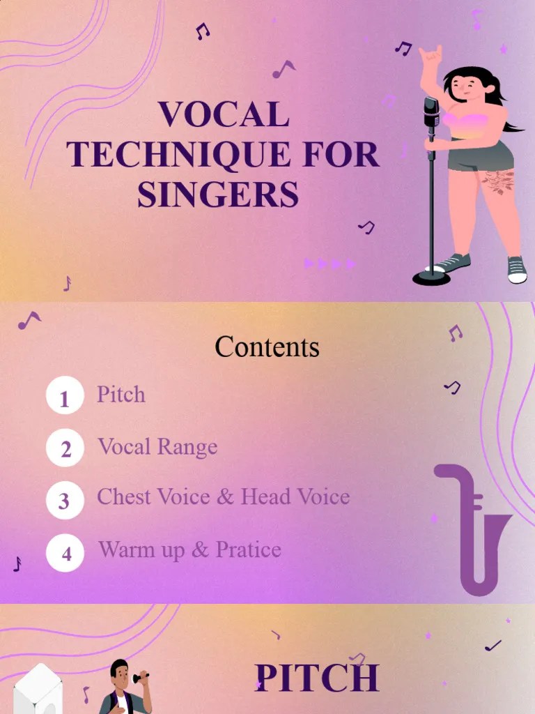 Vocal Technique For Singers Workshop By Slidesgo | PDF