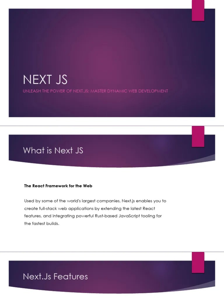 NEXT JS | PDF