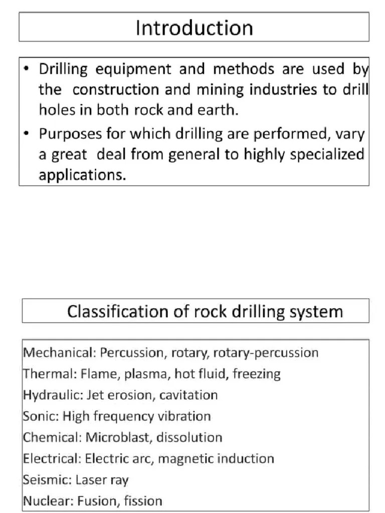 Drilling In Surface Mining | PDF