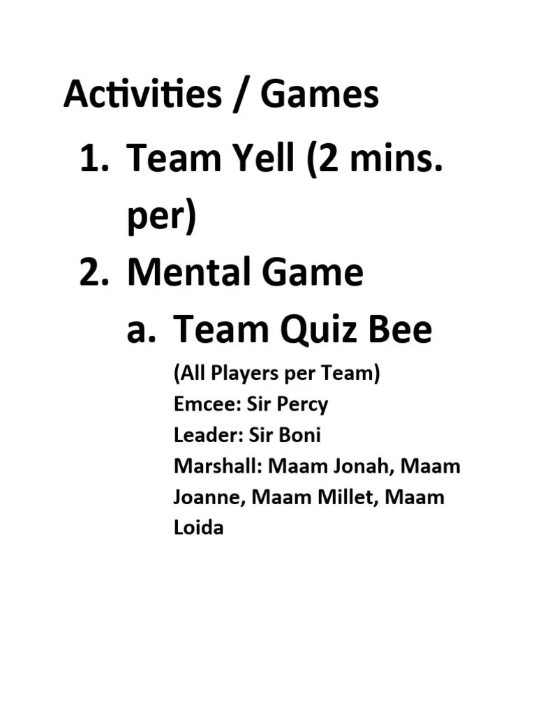 Activities (1) | PDF
