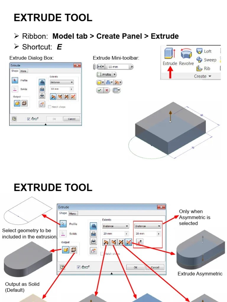 Unit 10 Autodesk Inventor II | Download Free PDF | Extrusion | Metalworking