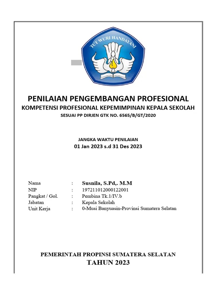 Kompetensi Pkks Kepala Sekolah Pdf