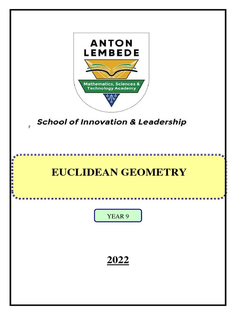 Euclidean Geometry Theorems With Reasons | PDF | Circle | Triangle