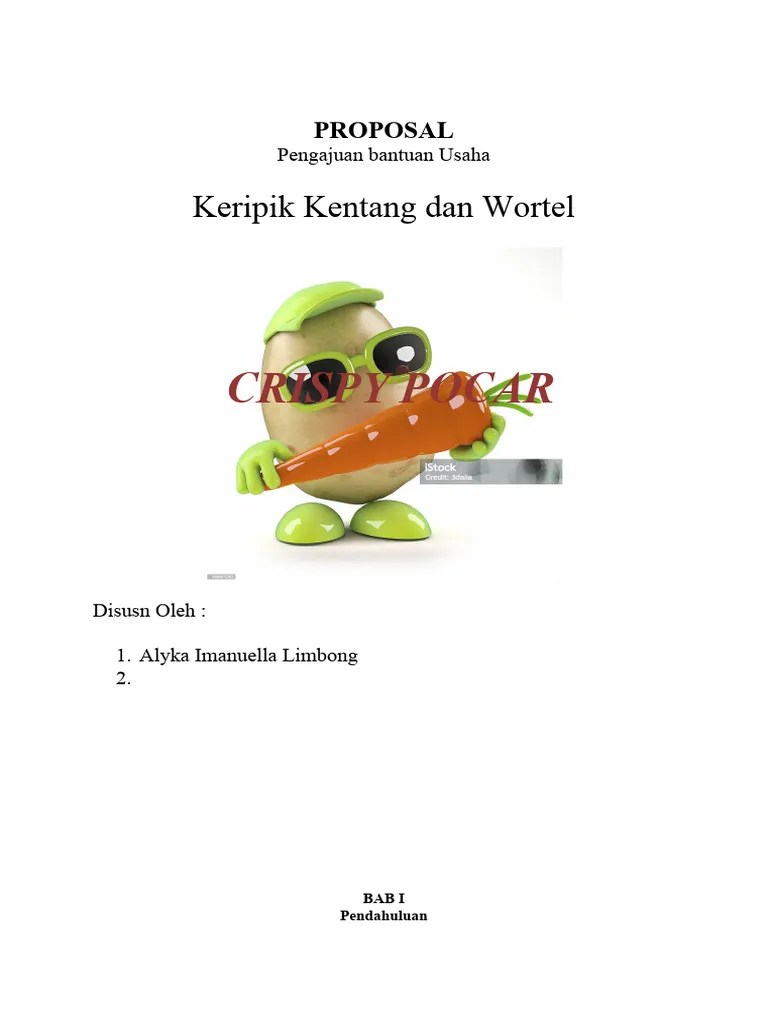 Proposal Pengajuan Dana Usaha Makanan | PDF