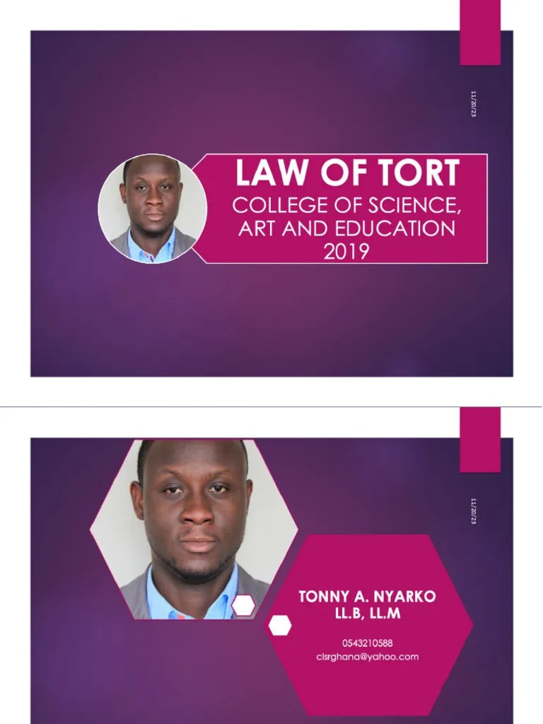 Lecture 9 Negligence Duty Of Care | PDF | Negligence | Duty Of Care