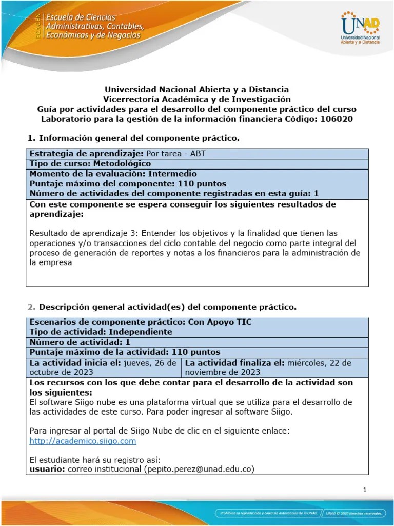Guía Para El Desarrollo Del Componente Práctico - Unidad 3 - Tarea 4 Componente Práctico ...