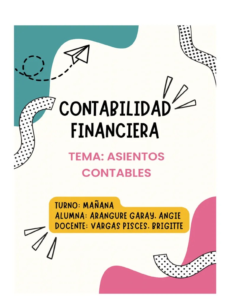 Asientos Contables | PDF | Contabilidad | Negocios Económicos