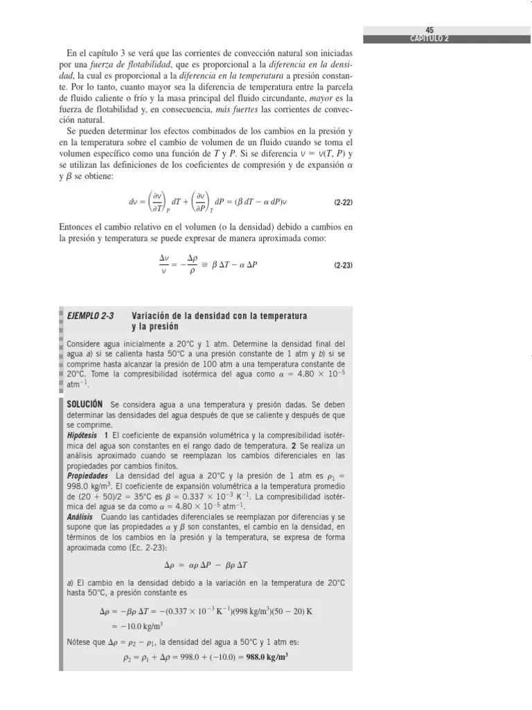 Mecanica De Fluidos Fundamentos Y Aplica Viscosidad | PDF | Viscosidad ...
