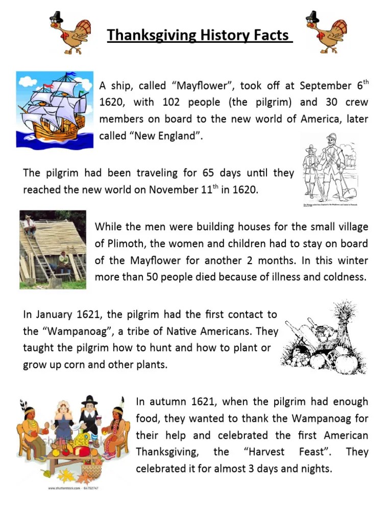 Teaching-thanksgiving-history-reading-comprehension-exercises | PDF