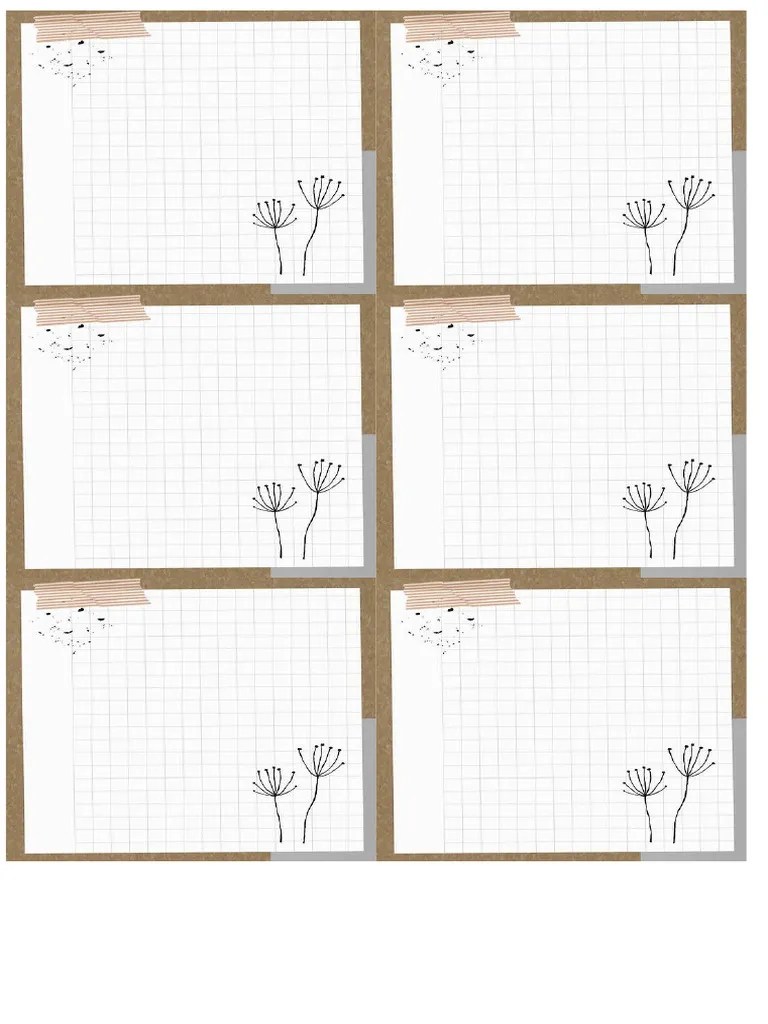 Sticky Note Print | PDF