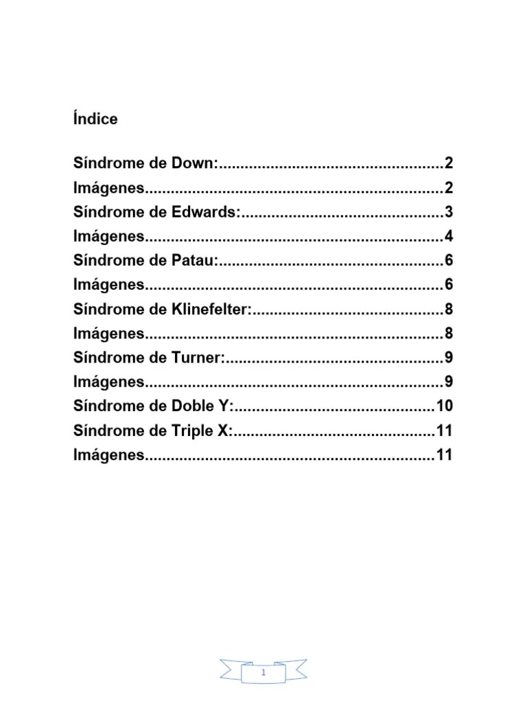 Síndrome De Down | PDF | Enfermedades Y Trastornos | Enfermedades Y ...
