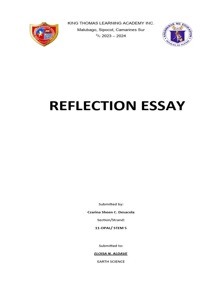 Reflection | PDF