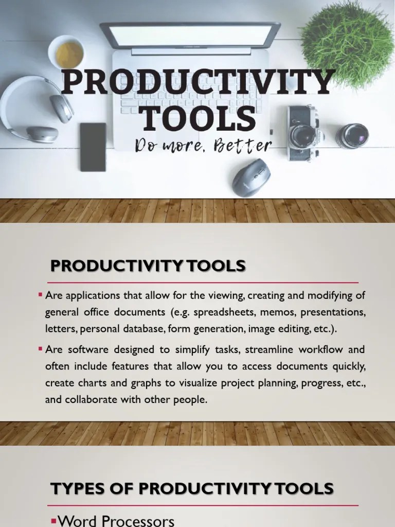 Module 2 Productivity Tools Pdf