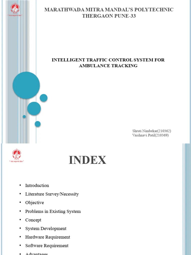 Intelligent Traffic System | PDF | Traffic | Real Time Computing