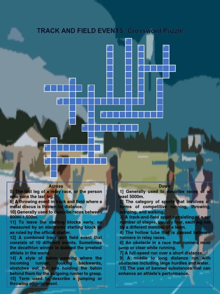 Track And Field Events | PDF