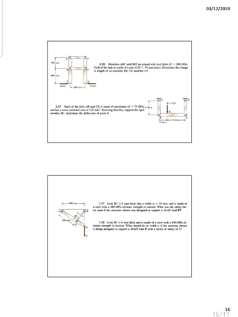 SOM Lecture 2-1 | PDF | Deformation (Engineering) | Elasticity (Physics)