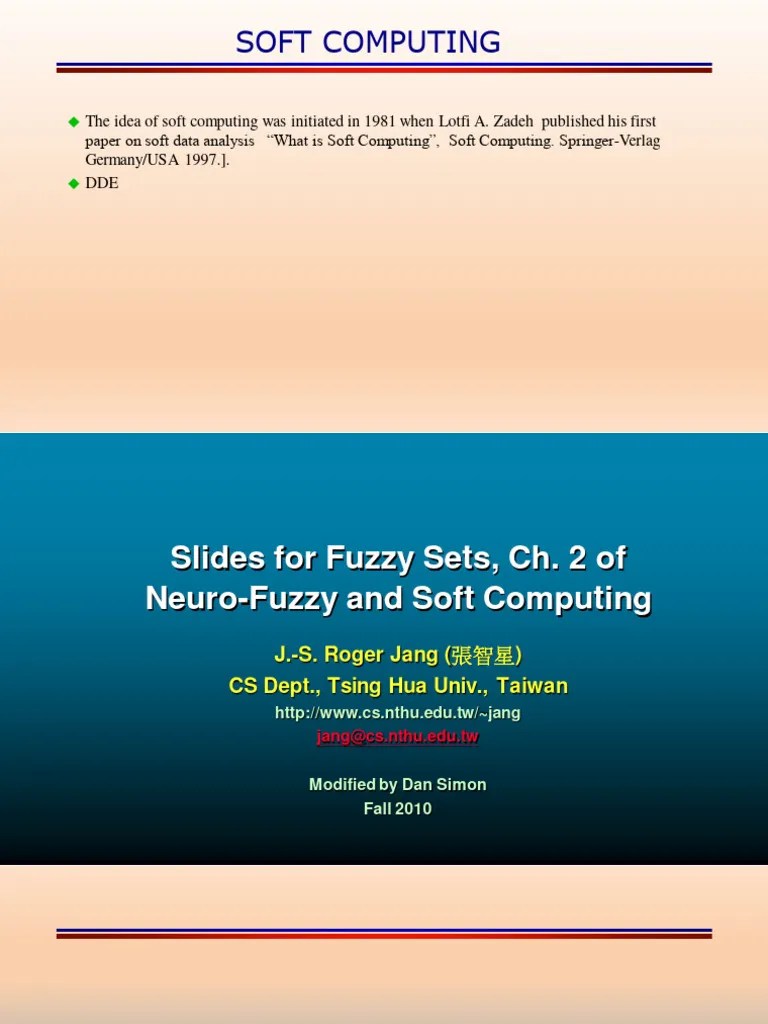 Soft Computing PDF | PDF | Artificial Intelligence | Intelligence (AI ...