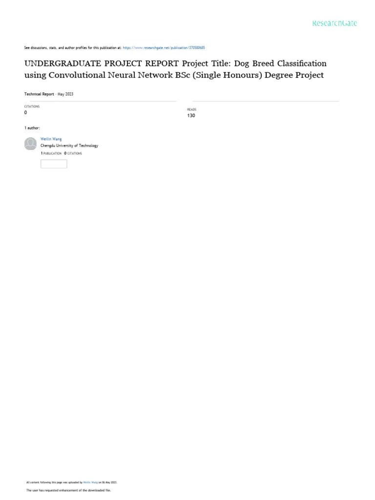 Dog Breed Classificationusing Convolutional Neural Network | PDF | Deep Learning | Artificial ...