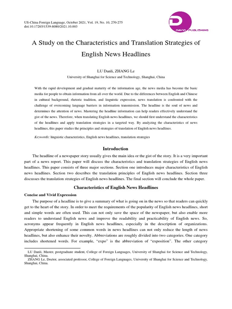 Rules Of Translation | PDF | Translations | Grammatical Tense