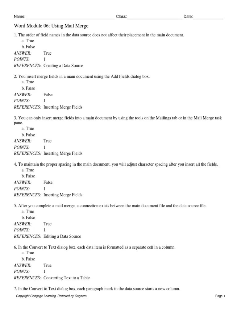 New Perspectives Microsoft Office 365 And Word 2016 Intermediate 1st ...