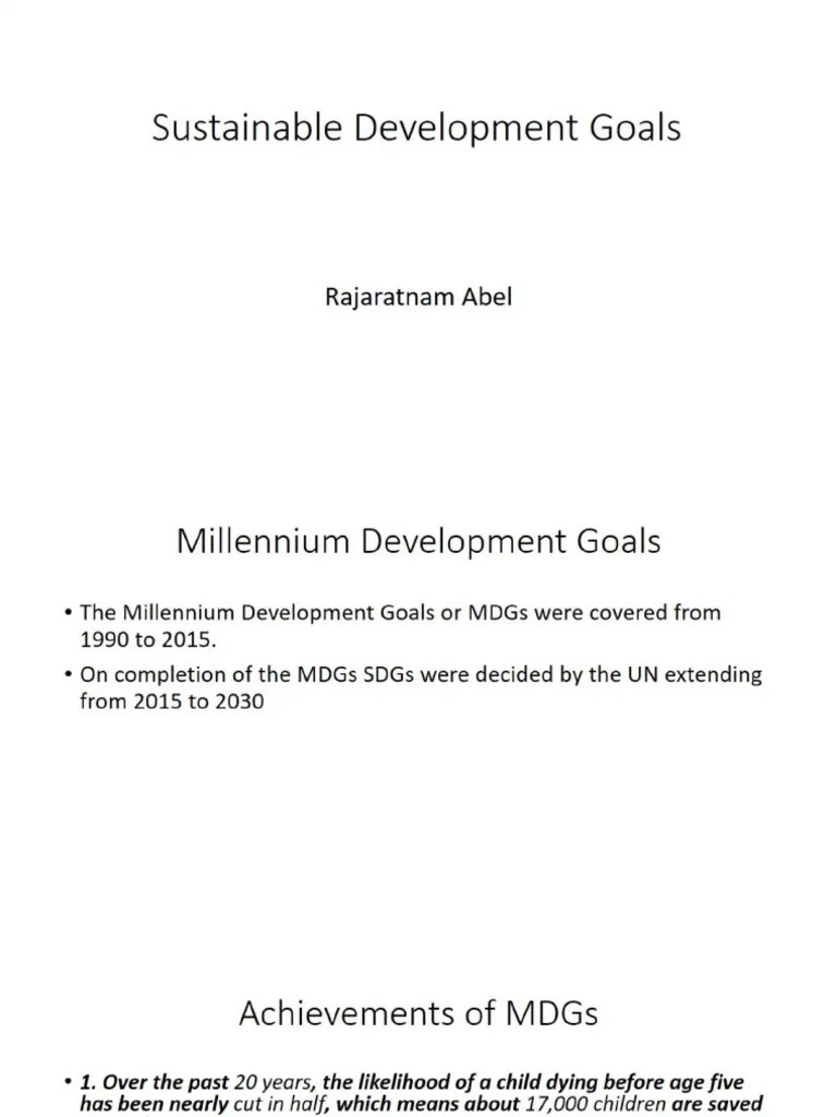 3 SDGs Complete | PDF | Justice | Crime & Violence