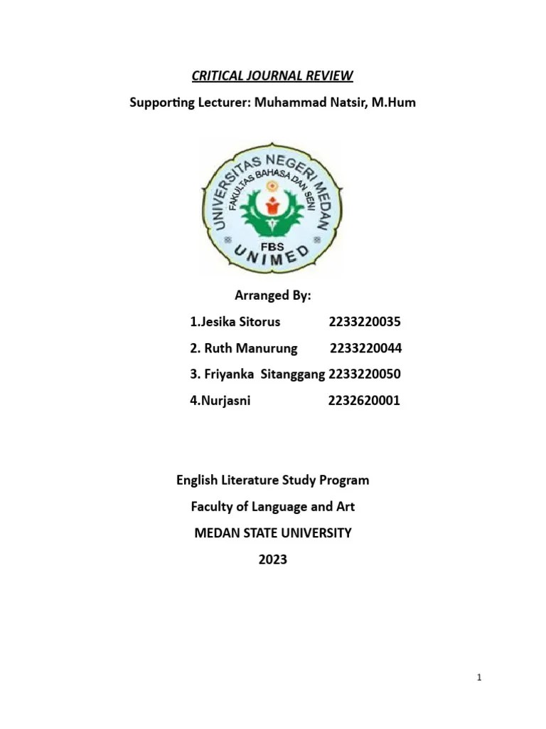 Critical Journal Review Language | PDF | Learning | Language Acquisition