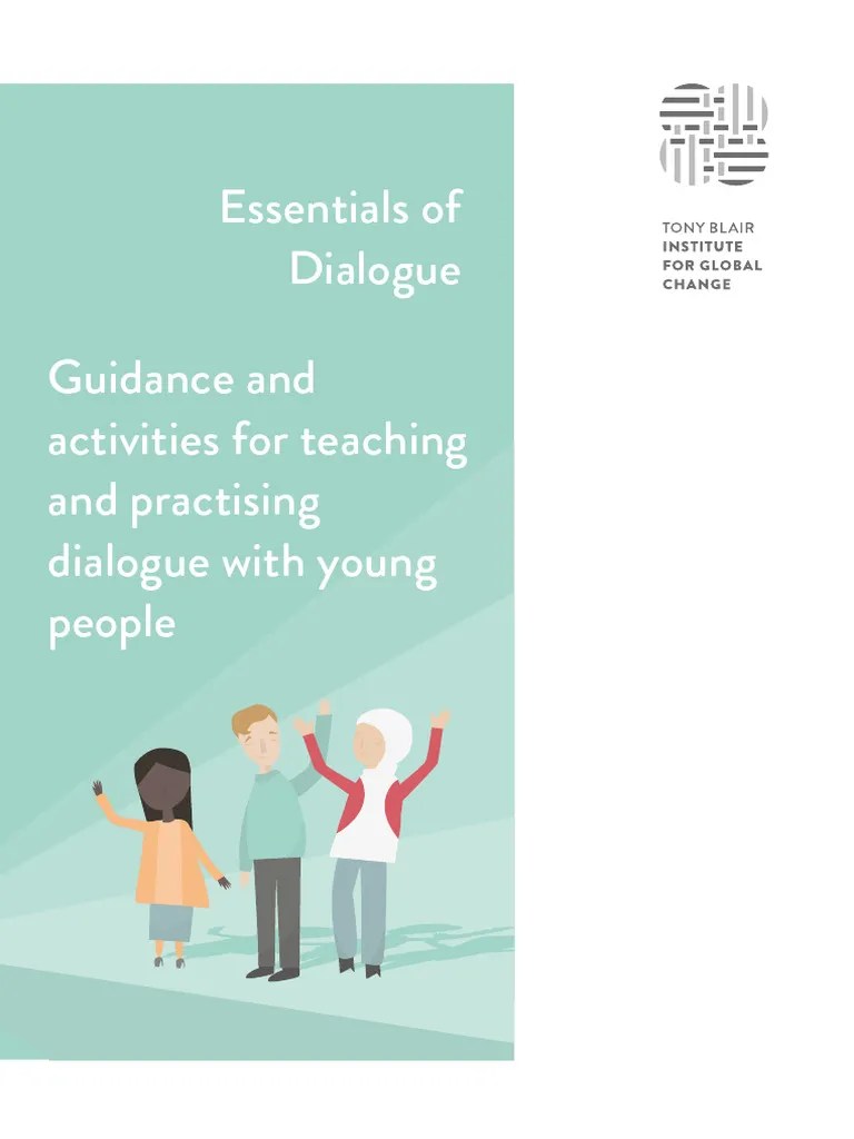 Essentials Of Dialogue English | PDF | Dialogue | Teachers