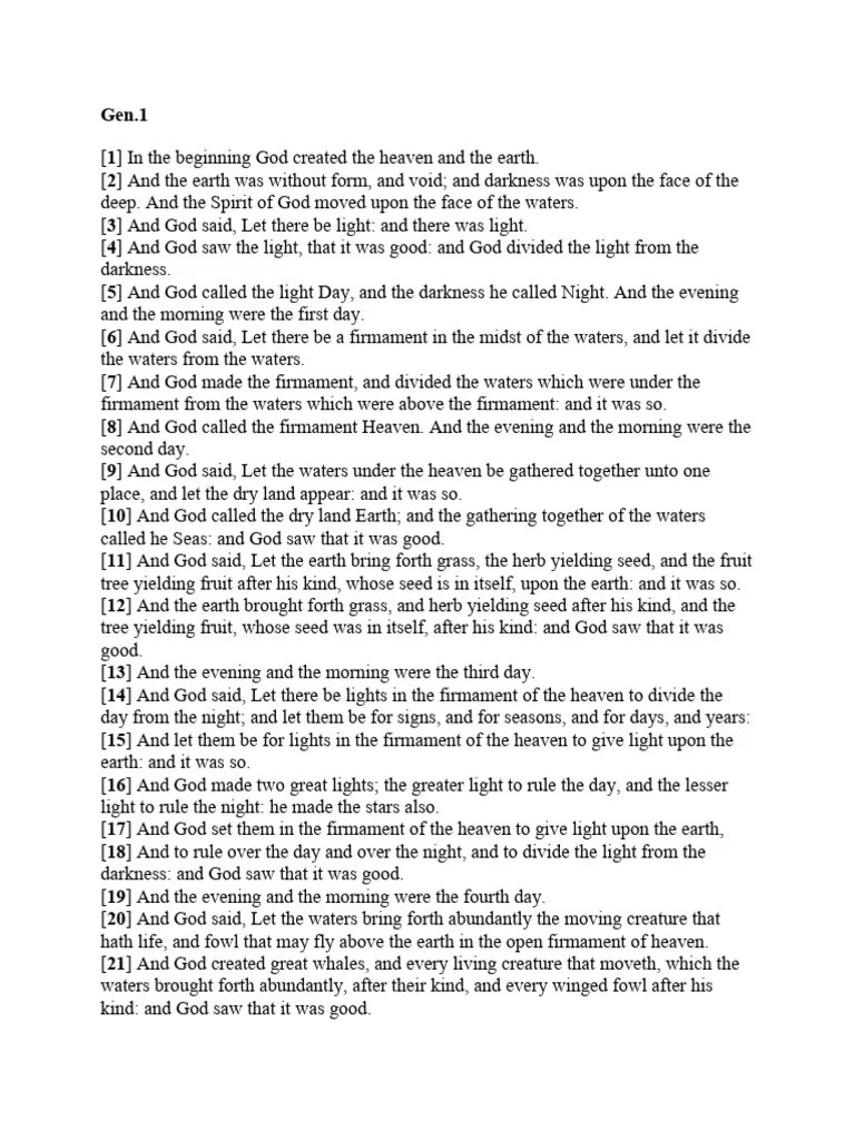 Genesis | PDF | Noah's Ark | Serpents In The Bible