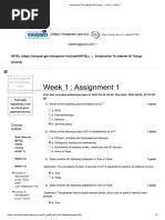 Week 4 Assignment Solution | PDF | Security | Computer Security