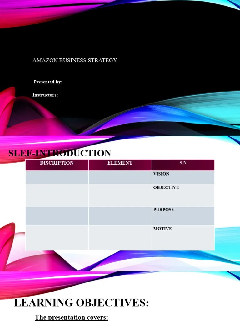 Amazon Business Strategy | PDF | Strategic Management | Artificial ...