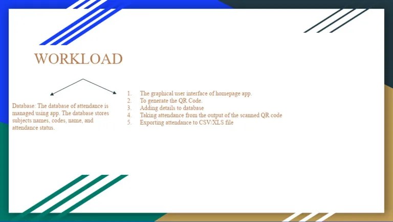 Attendance System Using QR Code | PDF