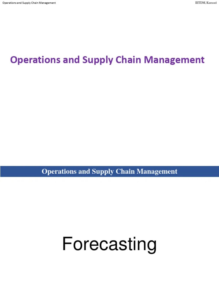 Forecasting | PDF | Forecasting | Seasonality