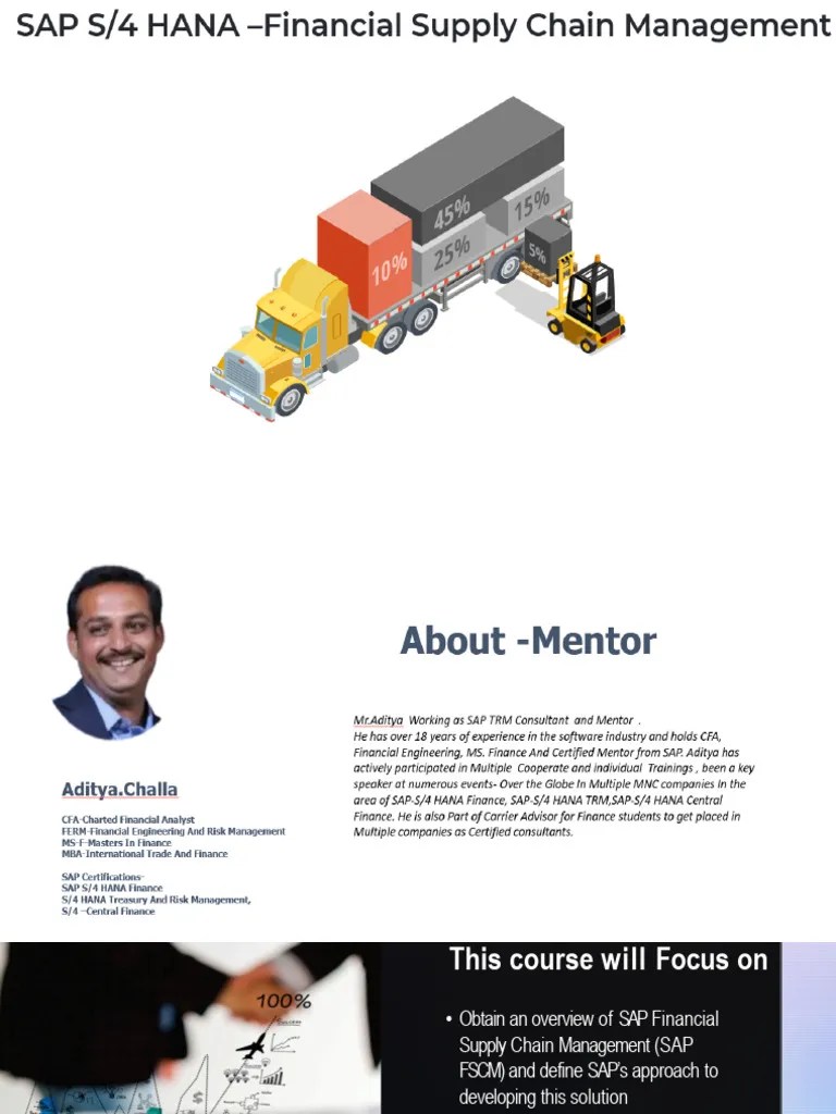 WHY SAP FSCM In Important | PDF | Invoice | Credit