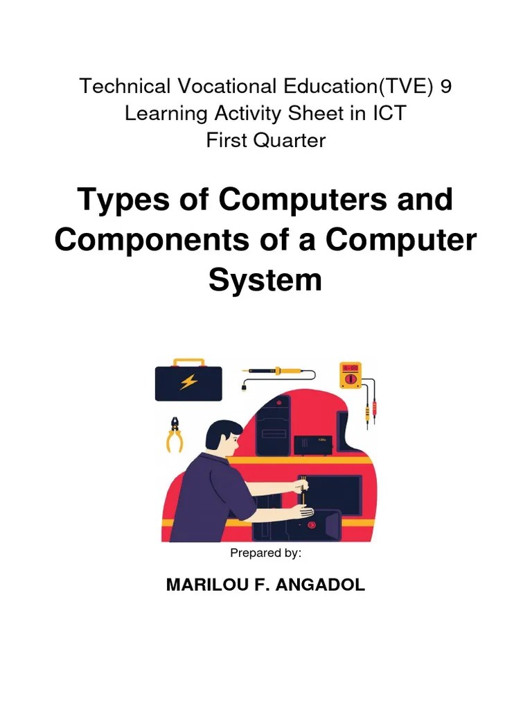 Types Of Computers And Components Of A Computer System | PDF | Personal ...