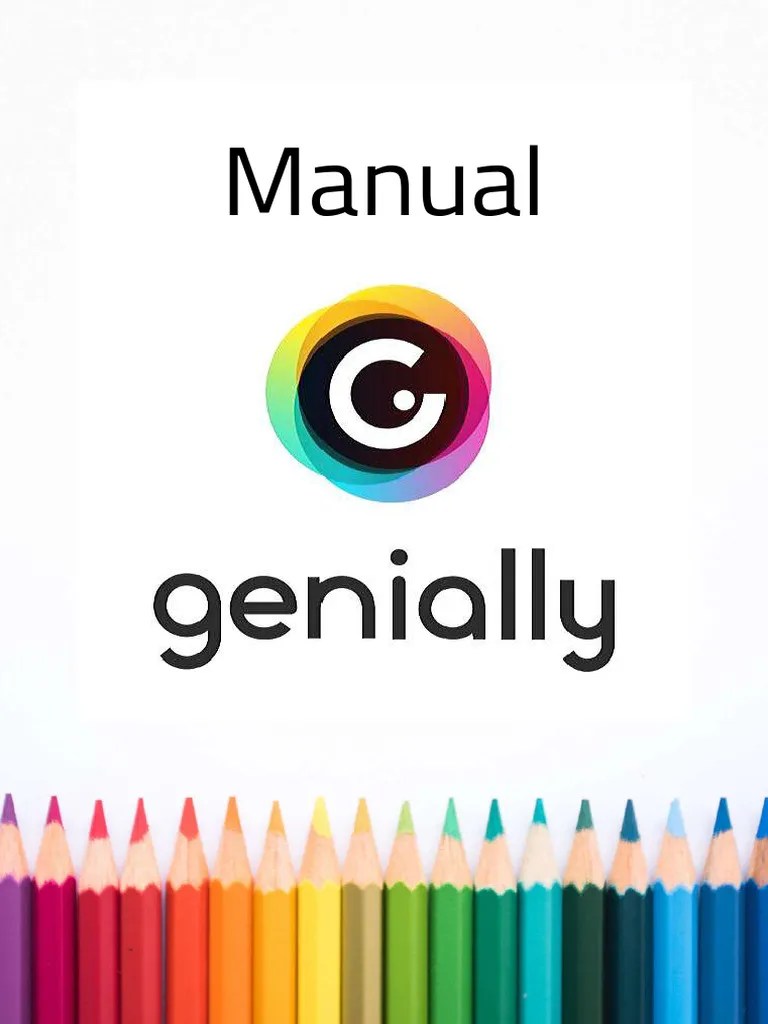 Manual Genially | PDF | Licencia Creative Commons | Hipervínculo