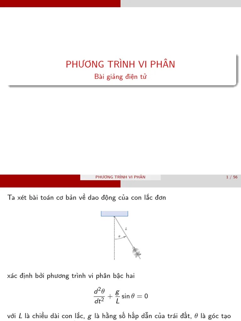 Phuong Trinh VI Phan | PDF