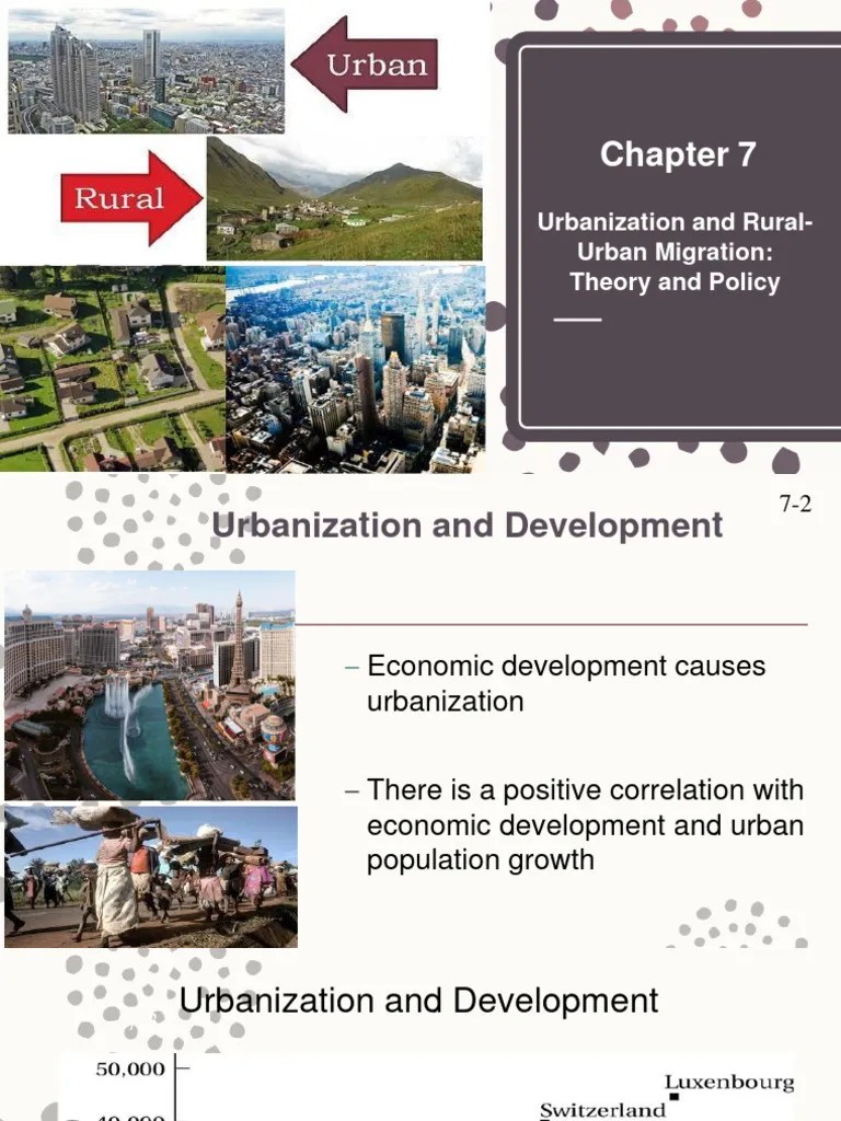 Chapter 7 - Rural - Urban Migration | PDF | Cost Of Living | Urbanization