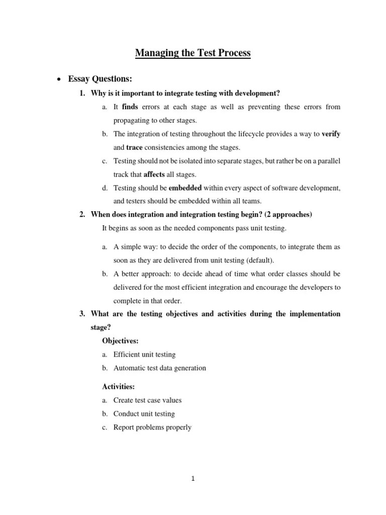 10 Chapter 10 - Test Bank (SW Testing) | PDF | Software Testing | Unit ...