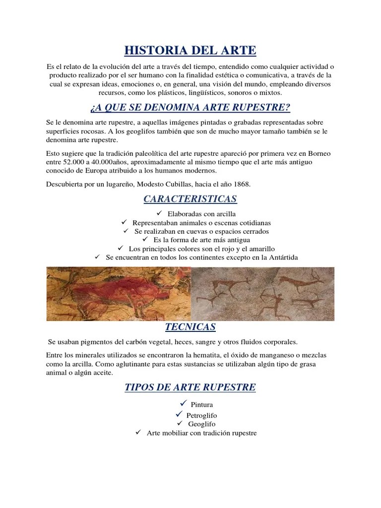 Historia Del Arte | PDF