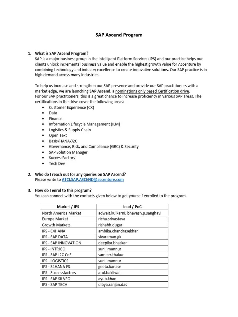 Sap Ascend - Faqs | PDF | Cloud Computing | Business