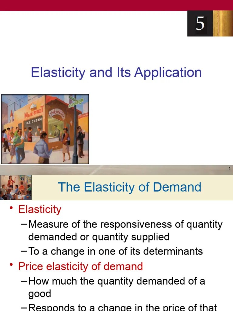 Elasticity And Its Application | PDF | Demand | Price Elasticity Of Demand