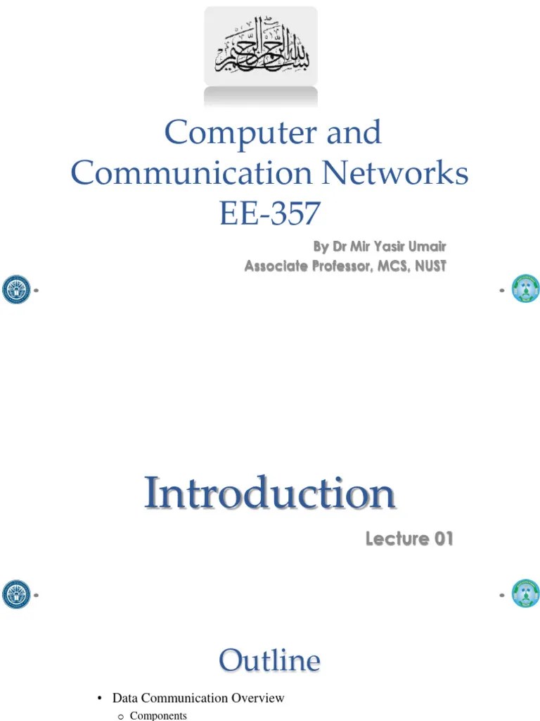 Lec 1 - Introduction - I | PDF | Network Topology | Computer Network