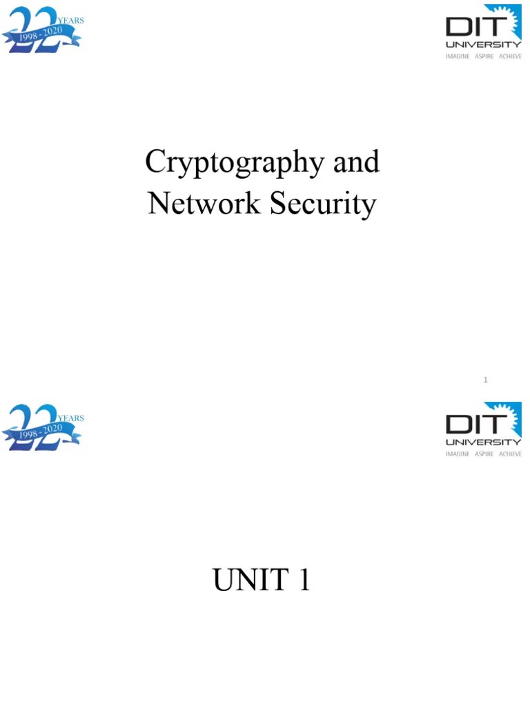 Unit 3 | PDF | Transport Layer Security | Cryptography