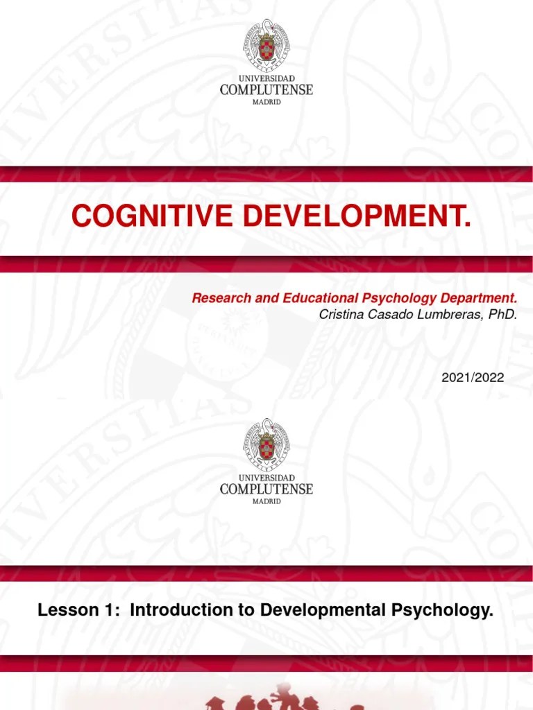 Lesson 1 - Introduction - CD - 21 - 22 | PDF | Developmental Psychology ...