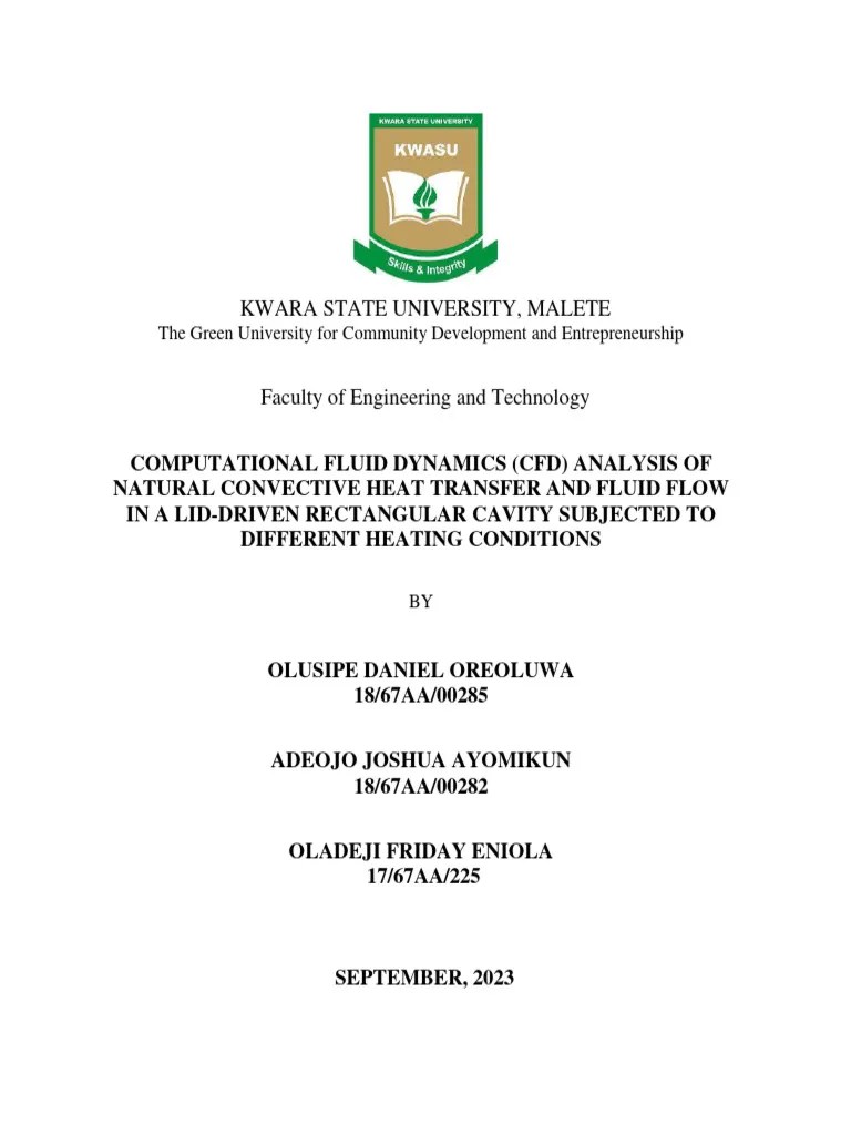 Computational Fluid Dynamics | PDF | Convection | Heat Transfer