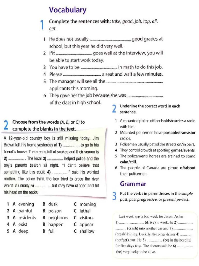 Access Student Book Grade 8 | PDF