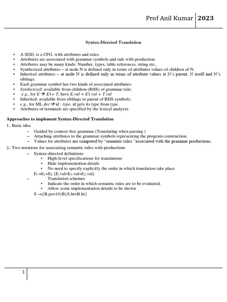 CD Unit 3 | PDF | Integer (Computer Science) | Variable (Computer Science)